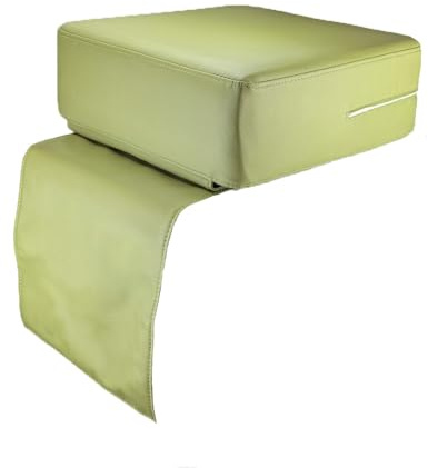 BIOTIFF Coussin Pouf rehausseur pour Fauteuil de Coiffure (Vert)