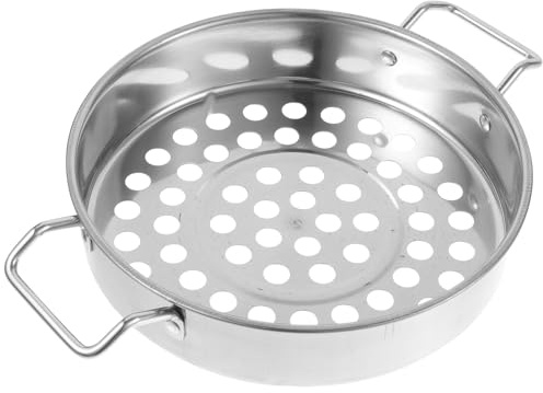 DOITOOL Edelstahl Grobmaschiges Sieb Mit Großem Loch Multifunktionales Kochsieb Für Heiße Töpfe Und Garnelen Hitzebeständiger Küchenhelfer Mit Doppelseitigem Griff 10.83X7.87X1.77In