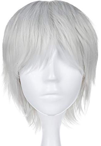 Cosplay Perücke von Ken Kaneki für Tokyo Ghoul Fans | Weiß