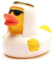 Duckshop Canard de bain Scheich I L : 8 cm I avec porte-clés canard de bain