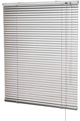 HUGG Alu-Jalousie (AL.7) Wand- und Deckenmontage, Opt. Klemmhalter, Farbe Silber, (BxH) 75 x 170 cm