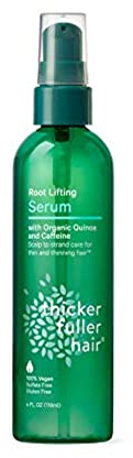 Thicker Fuller Hair Root Lifting Serum with Organic Quinoa and Caffeine