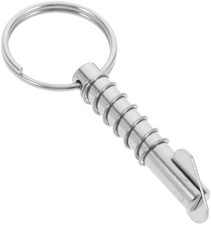 iplusmile 8X51mm Perno di Sgancio Rapido in Metallo Installazione Rapida Bimini Top per Barche Marine di Ricambio Perni di Ricambio per Barche per Home Store