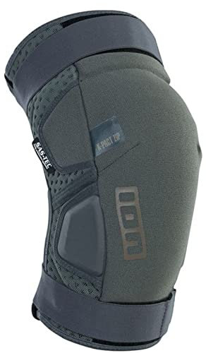 Ion K-Pact Zip 2022 - Ginocchiere da ciclismo, taglia XL, colore: Grigio