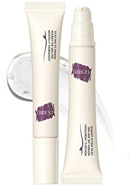 Domality 2pcs Clear Gel Face Primer Set, Lightweight Oil-Control Refreshing Face Primer, Hydrating Long Lasting Smoothing Moisturizing Invisible Pore Foundation Primer