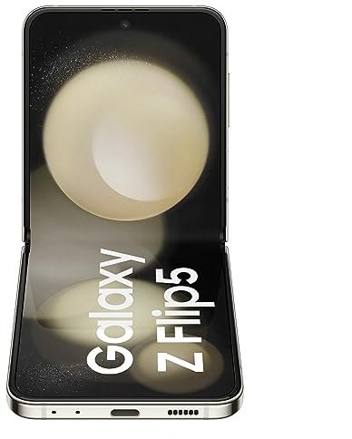 Samsung Galaxy Z Flip 5 5G, Dual, 512GB 8GB Ram, Crème (Reconditionné)