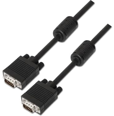 Levitantes Cavo svga HDB15/M con ferrite, lunghezza 50 m, ideale per connessioni video di alta qualità e bassa interferenza. *