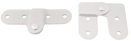 OTOTEC 2 Stück 180°-Klappscharniere Robust 75 X 33 Mm Geeignet für Leiter-Klapptischmöbel
