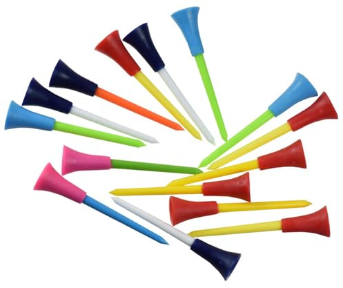 30 Pz/pacco Golf Tees Per Golf Driver Formazione Golf Tees Bassa Resistenza Più Distanza Altezza Coerente Tees