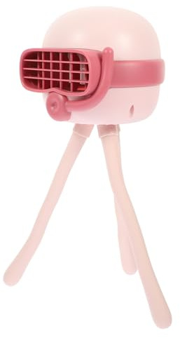 SWOOMEY 1 juego Ventilador de Mano Portátil con Flexible para Carritos de Niña Ventilador Recargable para Oficina y Dormitorio para y Uso Verano