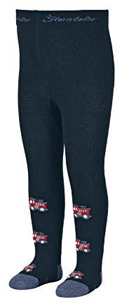 Sterntaler Baby-Jungen Feuerwehr Strumpfhose, Marine, 80
