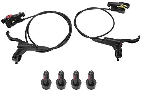 Keenso Frein Avant de Vélo, Frein à Disque Hydraulique de Direction Avant de Vélo de Montagne HB-875 Kit de Freins Gauche et Droit(Noir)