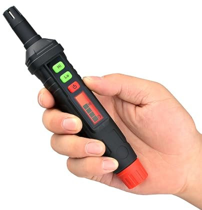 Detector De Fugas De Gas, Analizador De Gas Natural Con Alarma Sonora Y Visual, Gas De Apagado Automático Y Sensibilidad Ajustable, Localización Detectada De Metano, Propano Y Hexano, Para Cocina Case