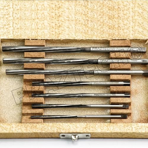 PRAZTECH® HSS Valve Stem Guide Reamer Spiral Fixed | DIY | Motorcycles | ATVs | Boat | Quad | Cars | Trucks | Engine Workshop Hand Tool (Set of 7pcs 4mm to 7mm)