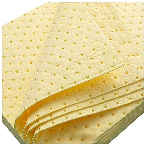 Oljeabsorberande Dynor/mattor 50x40cm För Kemikalier Aggressiva Syror Och Alkalier Kemikalieabsorberande Mattor För Oljespill(Size:10-sheet,Color:2mm)