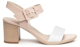 Nero Giardini E218654D Sandali Donna in Pelle - Bianco 37 EU