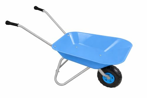 Outdoor Active 560 Brouette en métal Bleu pour Enfant
