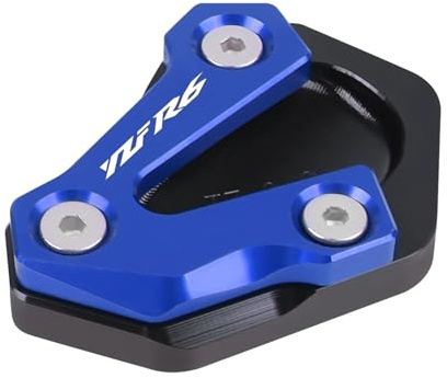 Motorrad seitenständer unterlage Motorrad-Ständer Vergrößern Platte Fuß Seitenständer Verlängerungspolster Für YZFR6 YZF600 YZF-600 YZF-R6 YXF 600 R6 2006-2016