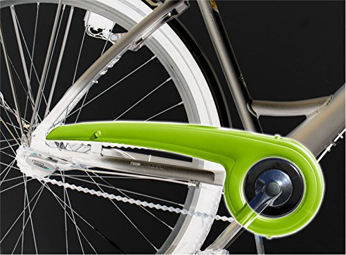 DEKAFORM Fahrrad Kettenschutz 180-2 bis 36/38 Zähne für Hercules KTM Staiger Winora Fahrrad * hellgrün