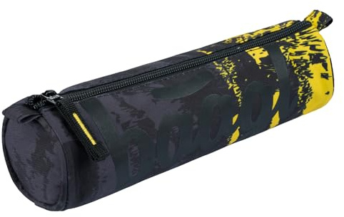Baagl Rund Federmäppchen Jungen Schulmäppchen Schreibwaren - Dune | Die praktische Schülertasche für Kinder und Teenager hat kompakte Abmessungen und einen Reißverschluss für Federtasche.