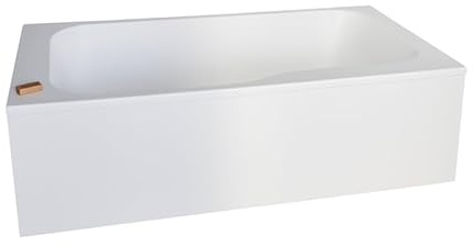 Baignoire bain-douche JACOB DELAFON Malice 160x85 - Gauche - Acrylique encastré - Accès facilité - Pieds réglables + Tablier