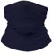 Pvemsa Neck Cover BG01 Breathable Gaiter Face Mask UV Protection Scarf Bandanas Tube for All Seasons Outdoor Activities-Navy Blue