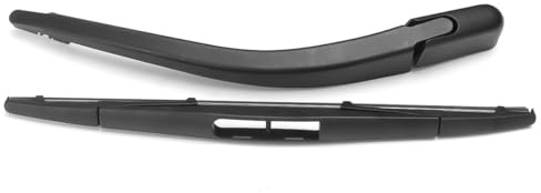 Durlo 2 Pcs Rear Windscreen Wiper Arm Windscreen Blades Set Replacement Rear Wiper Arm