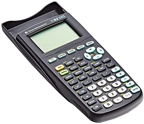 Texas Instruments Calculatrice TI 82 Stats, Noir