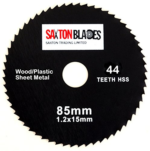 GPB8544T Saxton 85mm x 44T HSS Kreissägeblatt Holz Sägeblatt