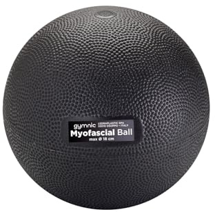 GYMNIC Myofascial Ball, aufblasbarer Ball für Massage und myofasziale Entspannung, ideal für Selbstmassage, Muskelregeneration und gezieltes Training, mit Einstellbarer Dichte