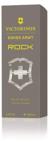Victorinox Swiss Army Rock Eau de Toilette Herren, Parfüm mit Leder und Lavendel, Orientalisch und würzig, 50 ml