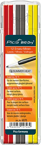 PICA 6070/SB - Blister con 12 minas BIG Dry para altas temperaturas