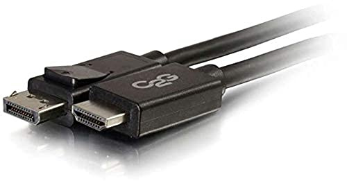 C2G Cable adaptador DisplayPort™ macho a HDMI® macho de 4,5 m, color negro, compatible con Lenovo, HP, DELL, AMD y NVIDIA