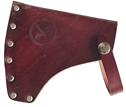 Kyien Leather Hatchet Axe Sheath Protector Tool - Head Cover With Leather