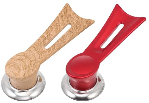 Cabilock 2st Deckelgriff Silikondichtung Topf Deckel Topfdeckel Griff Pfannendeckel 24cm Topfdeckel 18 cm AMC Töpfe Ersatzteile Topfdeckel 24 cm Topfkopfkappe Universal- Rostfreier Stahl