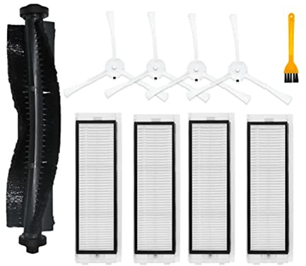 Jvareaty für 360 S5/S7/S7 Pro Roboter-Staubsauger, Ersatzbürste, Seitenbürste, Hepa-Filter, Filter