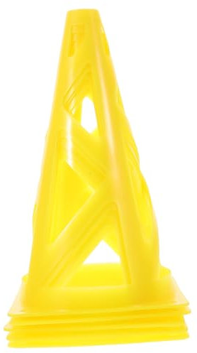 Abaodam 5stücke Markierende Hütchen Für Sporttraining Flexible Trainingskonen Für Fußball Basketball Hindernisse Hohe Sichtbarkeit Benutzerfreundlich Vielseitig Einsetzbar Für