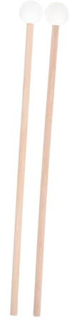 WESIEVYA Xylophon Schlägel aus Praktische Percussion Sticks mit Glatt Poliertem Hammerkopf Geeignet für Xylophon Marimba für Anfänger und Profis
