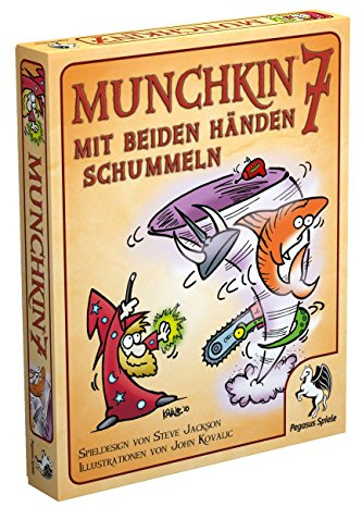 Pegasus Spiele 17217G - Munchkin 7, Mit beiden Händen schummeln