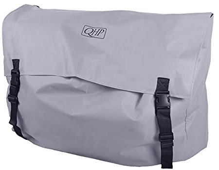 QHP Stall Packsack/Boxentasche, Farbe:grau