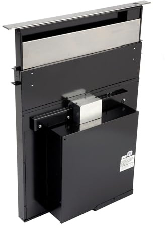 Broan-NuTone 273603 Eclipse Downdraft Range Hood with Stainless Steel Cover, 500 CFM, 36-Inch