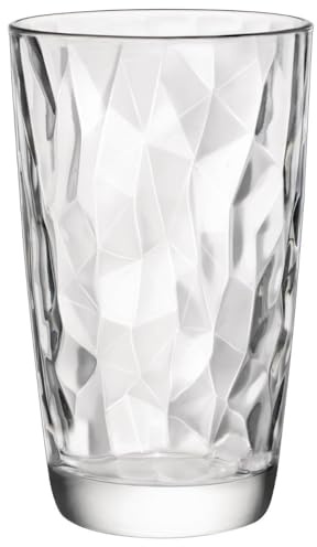 Bormioli Rocco 1333700 Bicchieri in vetro Diamond, 47 cl, trasparenti, 1 unità