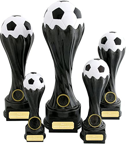 26 cm Fußball Pokal Trophäe Lille massiv Gravur