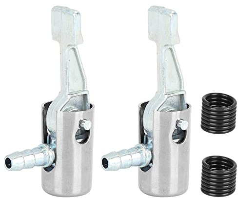 X AUTOHAUX 6Mm Mandril De Aire para Inflar Neumáticos De Coche 2Pcs | Para Camiones, Autobuses, Dimensiones: 5.5X3X1.5Cm, Longitud: 1.5Cm, Incluye 2 Resortes, Cierre Hermético Sin Fugas