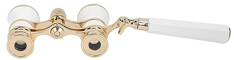 dsheng Theaterbrille Mini-Fernglas, Opernglas-Fernglas 3X25 Aluminiumlegierungskette Tragbar für Kunstaufführungen
