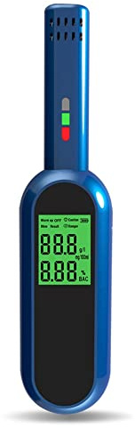 Booso Alcol Monitor Alcol Alcool Test Alcootest Digitale di Alta Precisione Tester Di Alcolemia Display Digitale DM604B