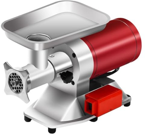 Picadora de carne eléctrica, máquina de salchichas picadora de carne comercial de acero inoxidable, máquina llenadora de salchichas completamente automática, picadora de carne profesional, para carne