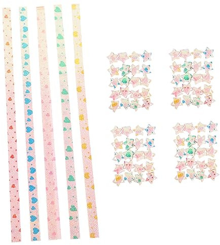 HAPINARY 800stücke Origami-papierstreifen Verschiedenen Farben Handwerksmaterial Für Kreative Papiersterne Und Festliche Dekorationen Für Bastelprojekte Und