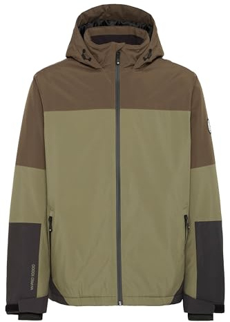 NORTH BEND NBMoritz M Ski Jacket Herren Skijacke, L, Tarmac (5056)