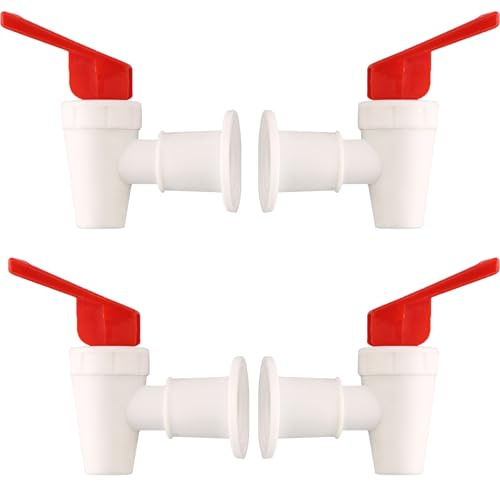 4 grifos refrigeradores de repuesto, dispensador de agua reutilizable, válvula de vertido de bebidas para botella de bebidas, barril de cerveza, tanque de agua